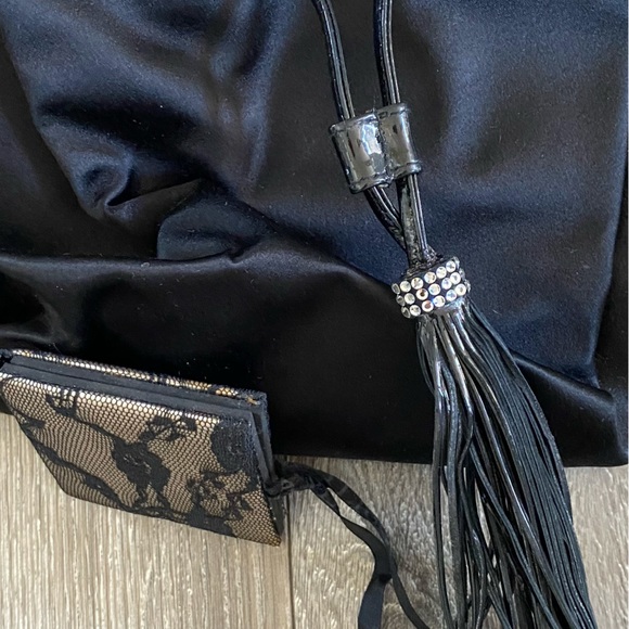 RARE Moreschi bucket draw string closure shoulder bag Made in Italy. - Picture 4 of 6